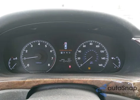 2012 Hyundai Equus Signature from USA, damaged, VIN KMHGH4JHXCU057012